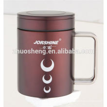 New Style Produkt doppelwandig Edelstahl Keramik Becher Tasse mit Griff